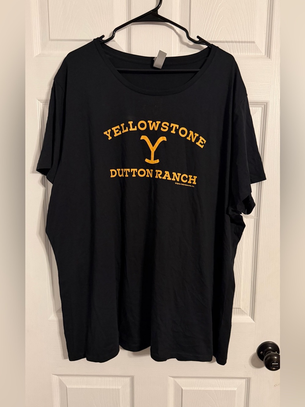 Instant Message Women’s 3xl Wide Black Tshirt Yellowstone Tv Show Theme NWT
